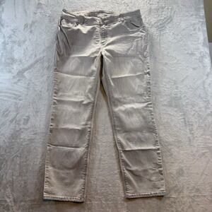 Chico's Platinum Jeans Womens Size 2.5 Short Gray 5 Pocket